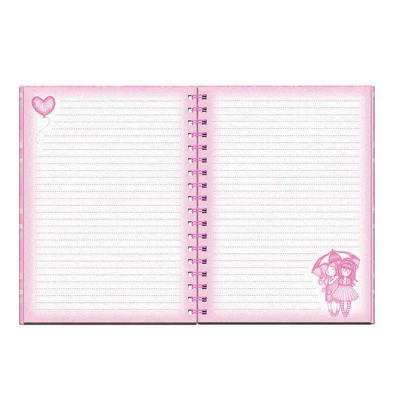 Тетрадка с пособия Santoro Gorjuss Be Kind To Each Other