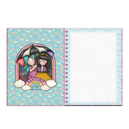 Тетрадка с пособия Santoro Gorjuss Be Kind To Each Other