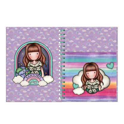 Тетрадка с пособия Santoro Gorjuss Be Kind To Our Planet