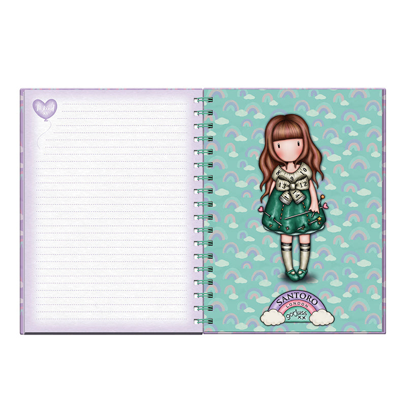 Тетрадка с пособия Santoro Gorjuss Be Kind To Our Planet
