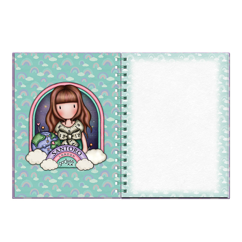 Тетрадка с пособия Santoro Gorjuss Be Kind To Our Planet