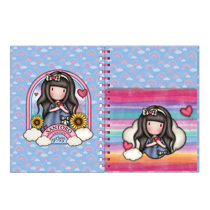 Тетрадка с пособия Santoro Gorjuss Be Kind To Yourself