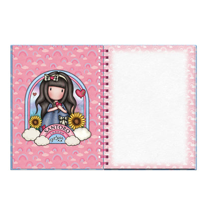 Тетрадка с пособия Santoro Gorjuss Be Kind To Yourself