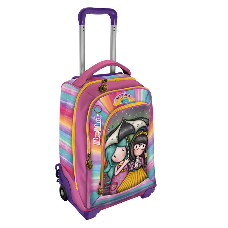 Раница на колела Santoro Gorjuss  Be Kind To Each Other