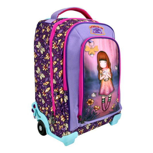 Ученическа раница на колела Santoro Gorjuss In The Forest - Firefly Dawn