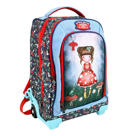 Ученическа раница на колела Santoro Gorjuss In The Forest - Little Mushroom