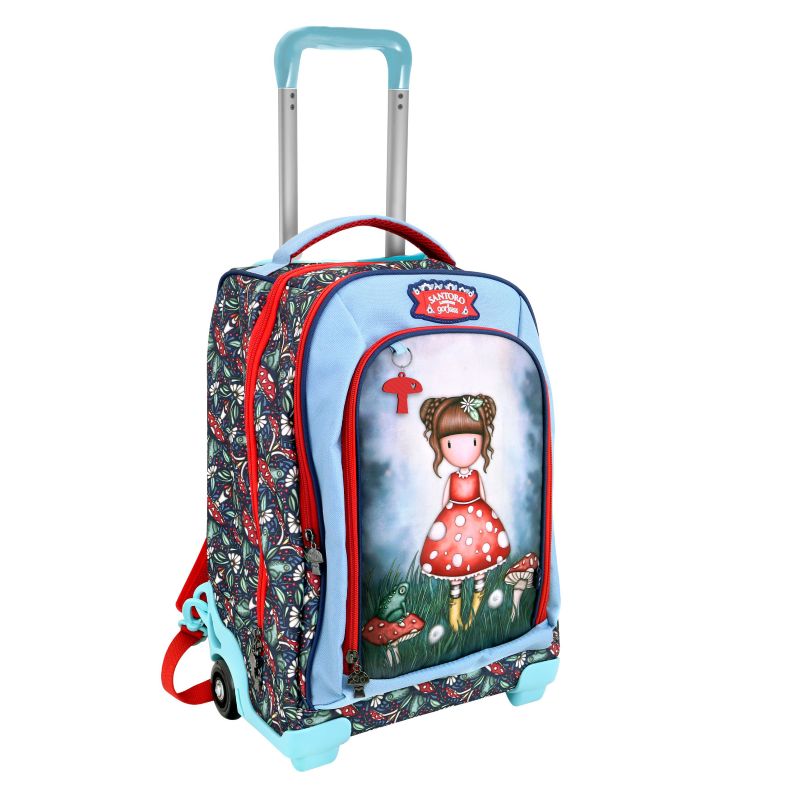 Ученическа раница на колела Santoro Gorjuss In The Forest - Little Mushroom