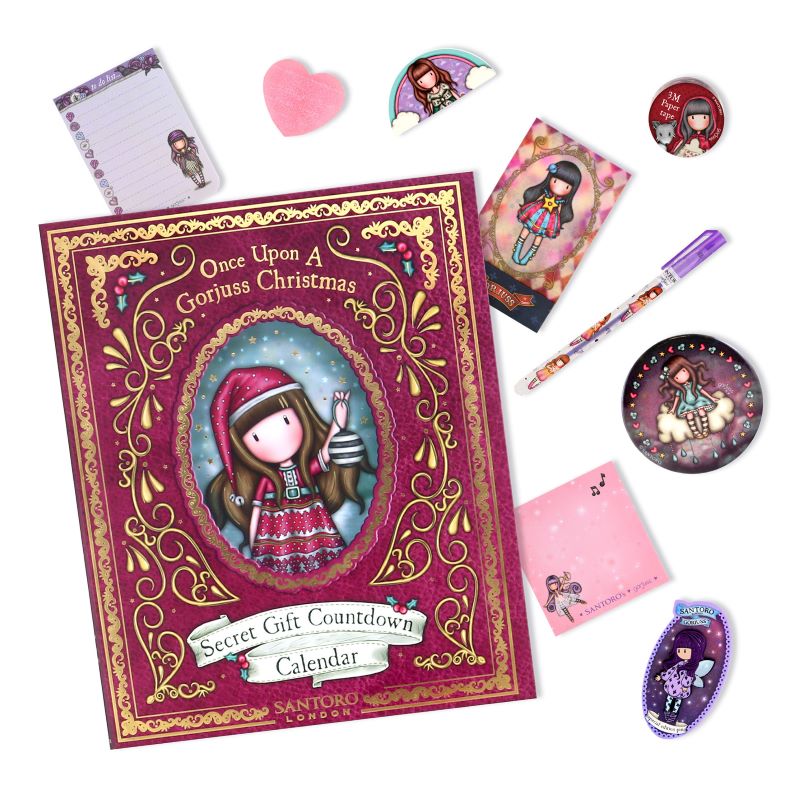 Коледен календар Santoro Gorjuss Merry and Bright