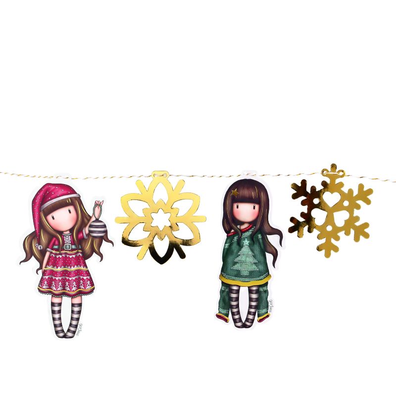 Коледен гирлянд Santoro Gorjuss Merry and Bright