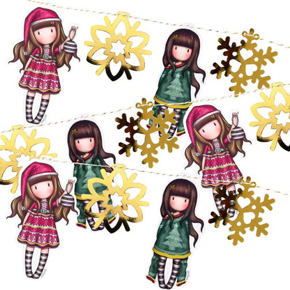 Коледен гирлянд Santoro Gorjuss Merry and Bright