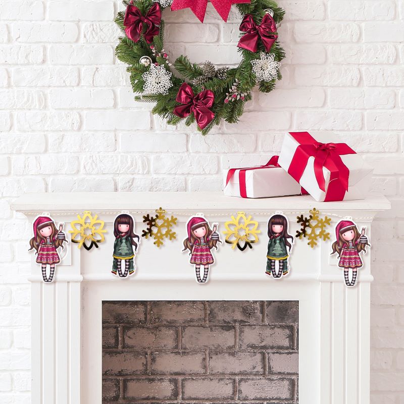 Коледен гирлянд Santoro Gorjuss Merry and Bright