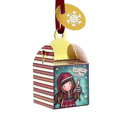 Комплект от 6 бр мини подаръчни кутии Santoro Gorjuss Mеrry and Bright