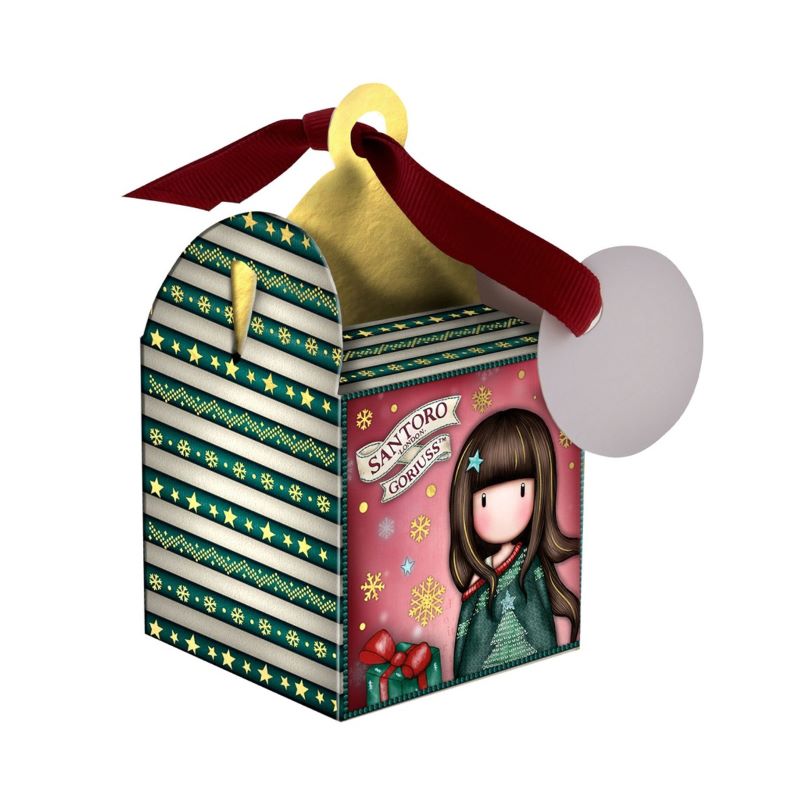 Комплект от 6 бр мини подаръчни кутии Santoro Gorjuss Mеrry and Bright