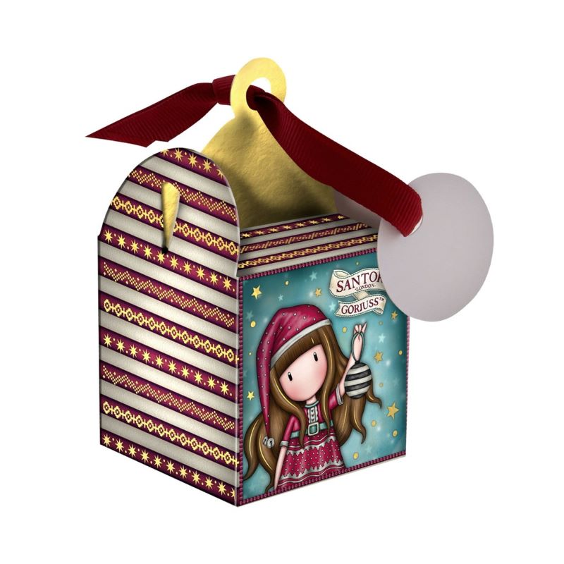 Комплект от 6 бр мини подаръчни кутии Santoro Gorjuss Mеrry and Bright