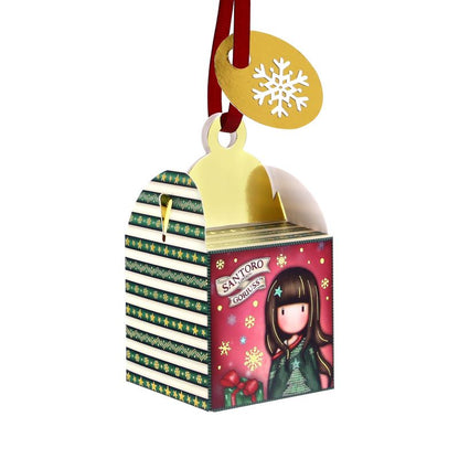 Комплект от 6 бр мини подаръчни кутии Santoro Gorjuss Mеrry and Bright