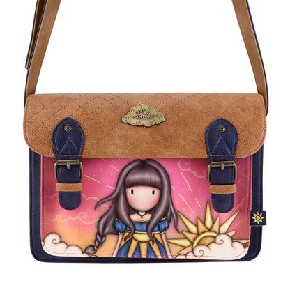 Кожена чанта с капак Santoro Gorjuss Whatever the Weather - Ray of Light