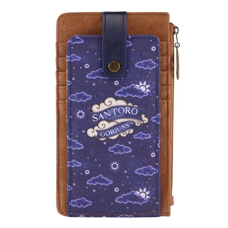 Кожен портфейл за карти Santoro Gorjuss Whatever the Weather - Ray of Light