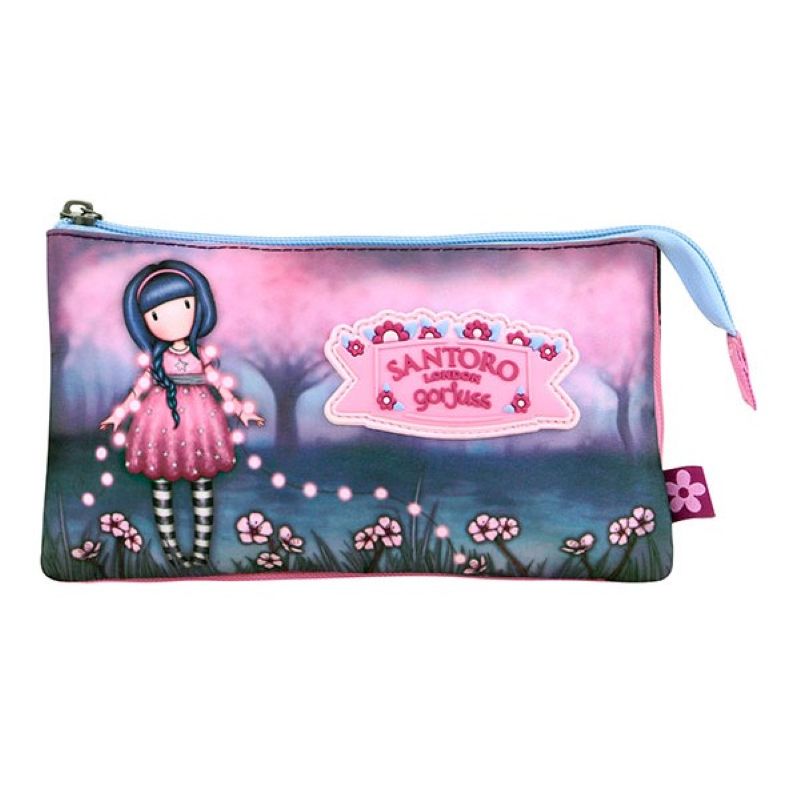 Несесер с 3 отделения Santoro Gorjuss In The Forest - Fairy Dusk