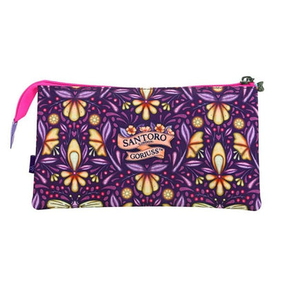 Несесер с 3 отделения Santoro Gorjuss In The Forest - Firefly Dawn