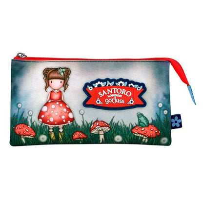 Несесер с 3 отделения Santoro Gorjuss In The Forest - Little Mushroom
