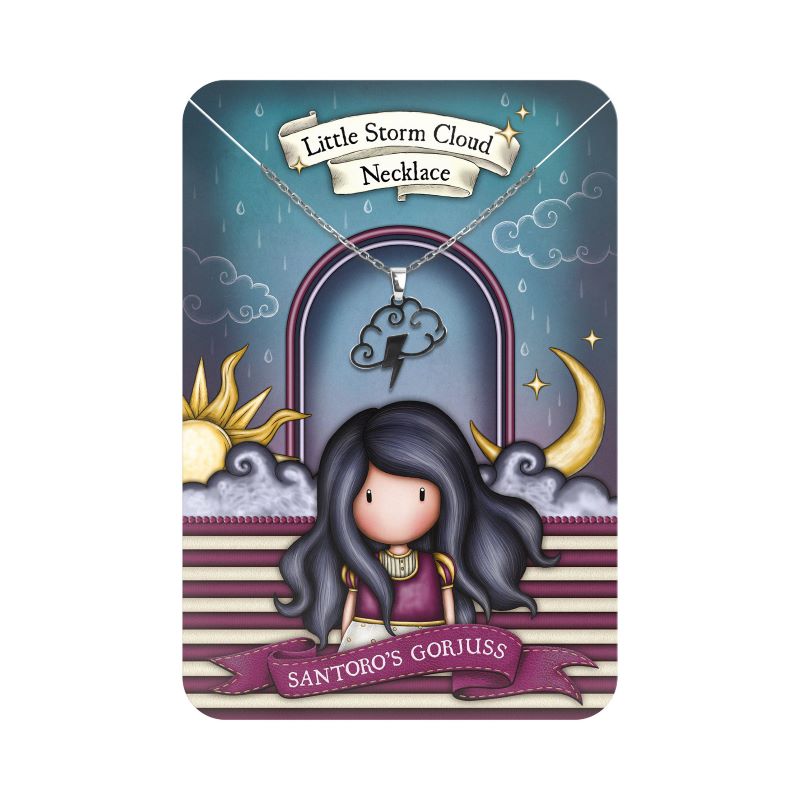 Колие Santoro Gorjuss Whatever the Weather - Little Storm Cloud