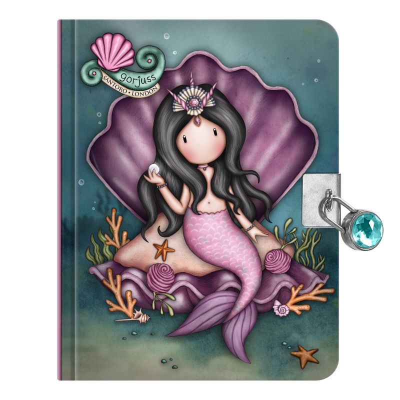 Заключващ се тефтер Santoro Gorjuss Making Waves - The World Is Your Oyster