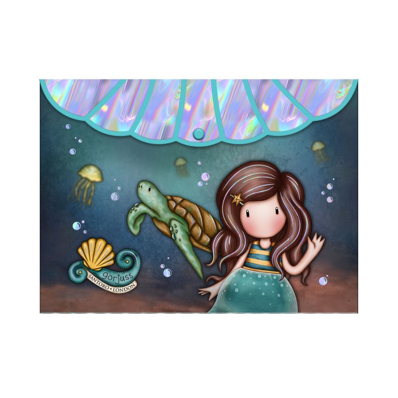 Папка с копче 2 бр Santoro Gorjuss Making Waves - Deep Secrets and The World Is Your Oyster