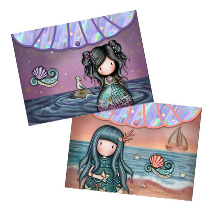 Папка с копче 2 бр Santoro Gorjuss Making Waves - Lost At Sea and Washed Ashore