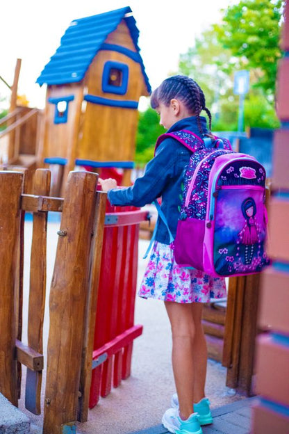 Класическа ученическа раница Santoro Gorjuss In The Forest - Fairy Dusk