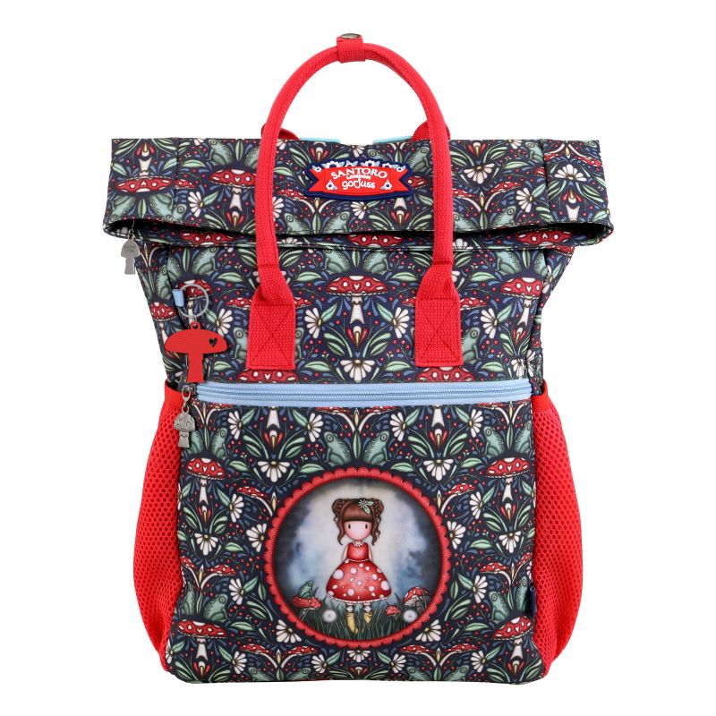Ученическа раница Roll Top Santoro Gorjuss In The Forest - Little Mushroom