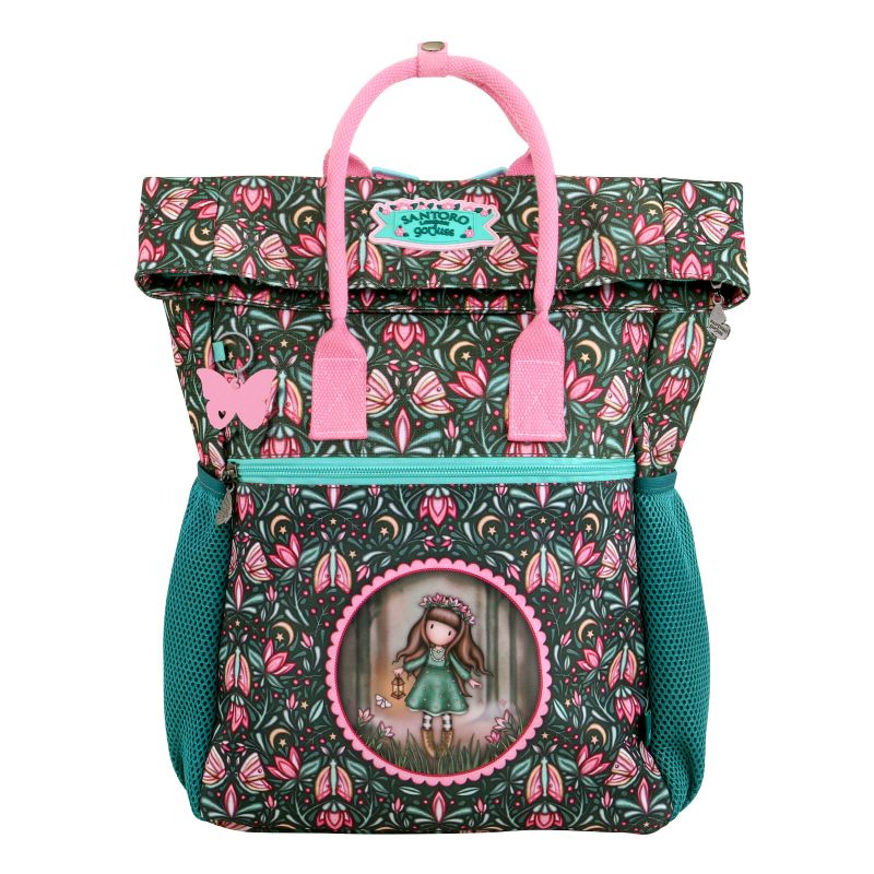 Ученическа раница Roll Top Santoro Gorjuss In The Forest - Woodland Wildflower