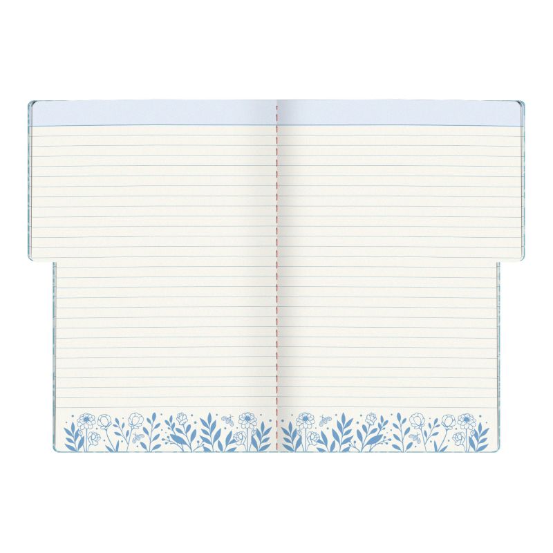 Комплект от 2 тетрадки с широки редове Santoro Gorjuss In The Forest - Little Mushroom / Woodland Wildflower