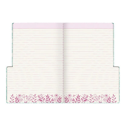 Комплект от 2 тетрадки с широки редове Santoro Gorjuss In The Forest - Little Mushroom / Woodland Wildflower