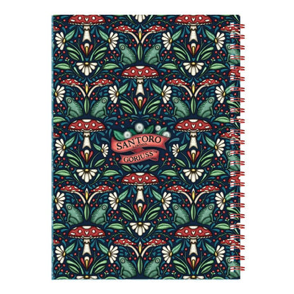 Тефтер с 2 книгоразделителя Santoro Gorjuss In The Forest - Little Mushroom