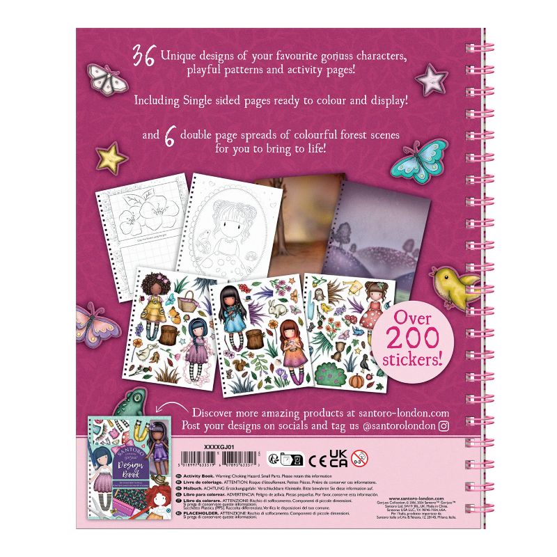 Творческа книга Santoro Gorjuss In The Forest