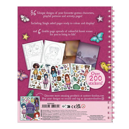 Творческа книга Santoro Gorjuss In The Forest