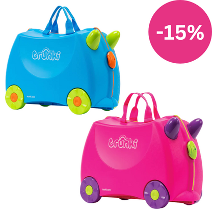 Комплект Детски куфарчета Trunki: Trixie & Terrace