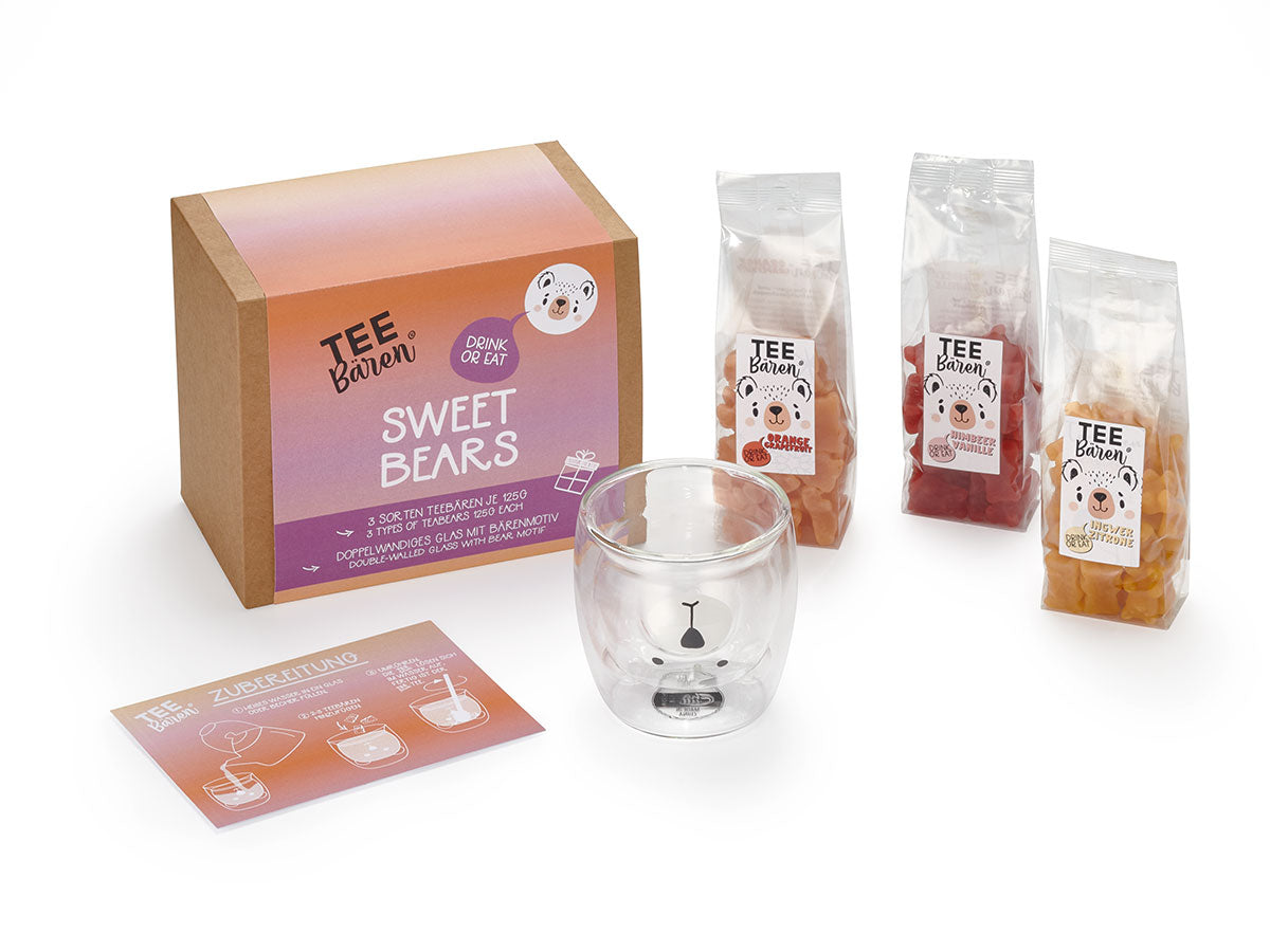 Подаръчен комплект от 3 различни вкуса "Sweet Bears"  Tea Bears ®