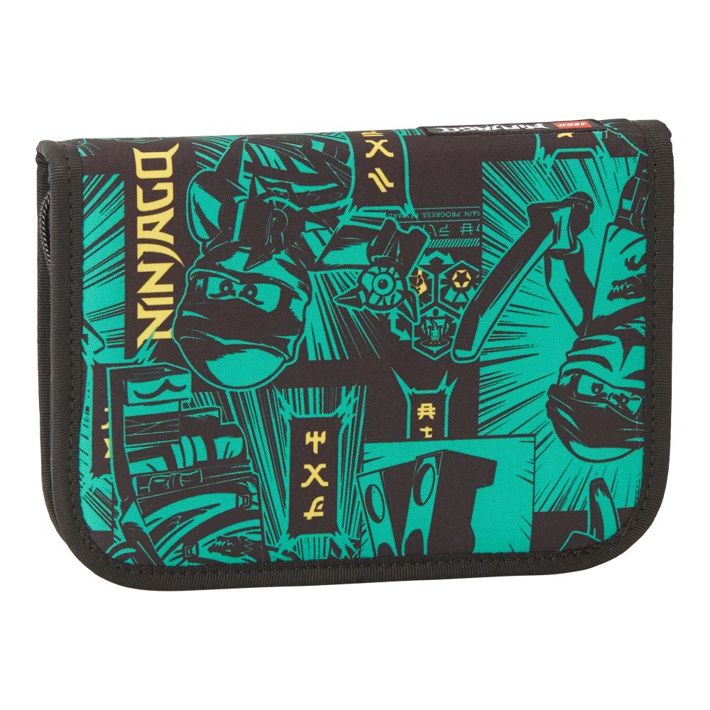 Ученически несесер LEGO® NINJAGO® Green със съдържание