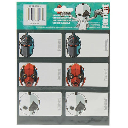 Ученически етикети FORTNITE skins - 18 бр.