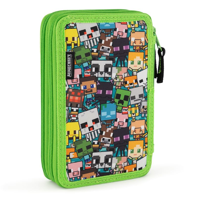 Ученически сет Minecraft Ergonomic - 3 части (раница, несесер и спортна торба)