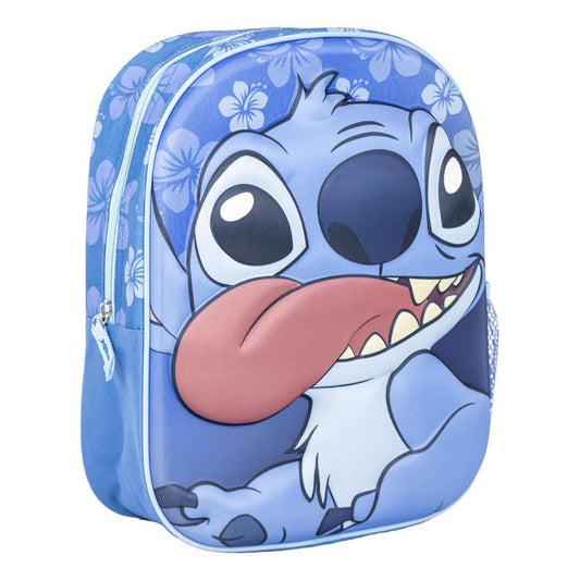 Раница за детска градина 3D Stitch blue