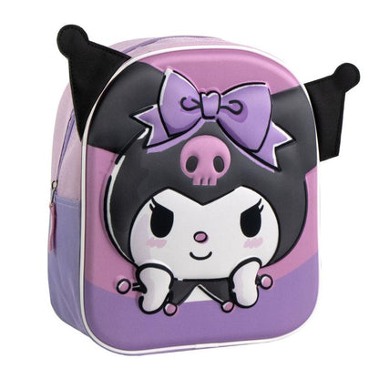 Раница за детска градина 3D Hello Kitty Kuromi