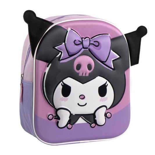 Раница за детска градина 3D Hello Kitty Kuromi