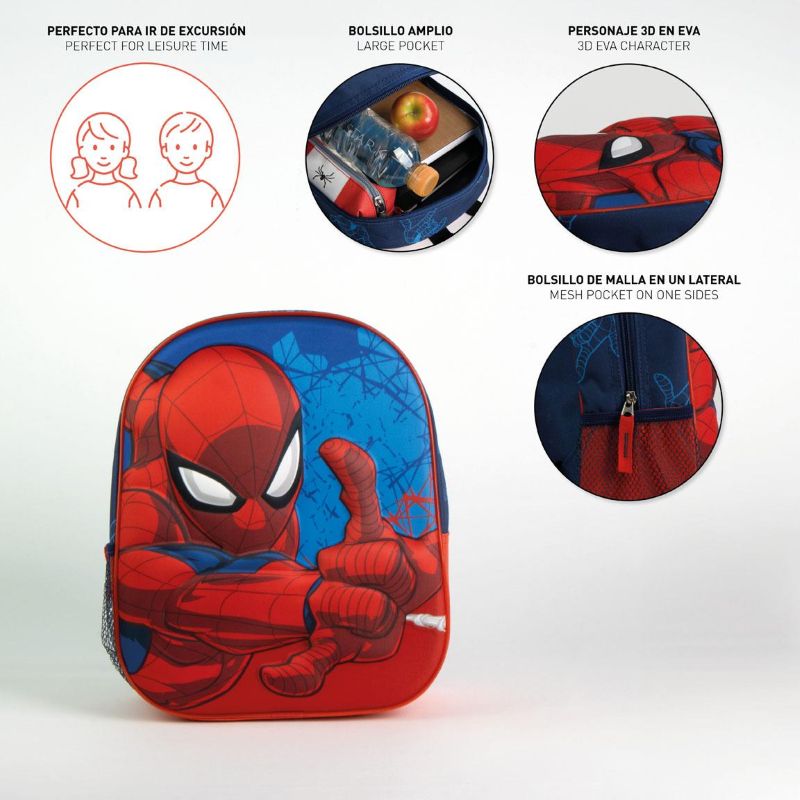 Раница за детска градина 3D Spiderman