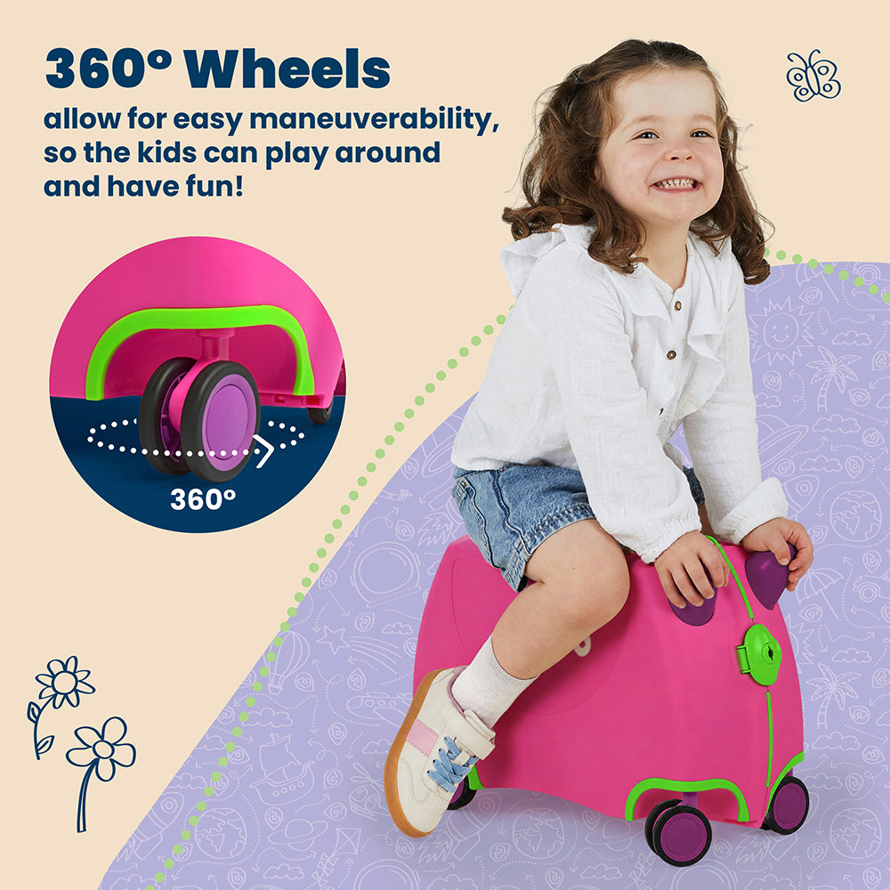 Детски куфар за яздене Trunki Trixie