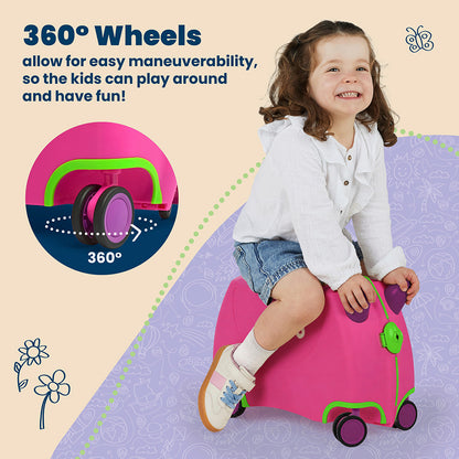 Детски куфар за яздене Trunki Trixie