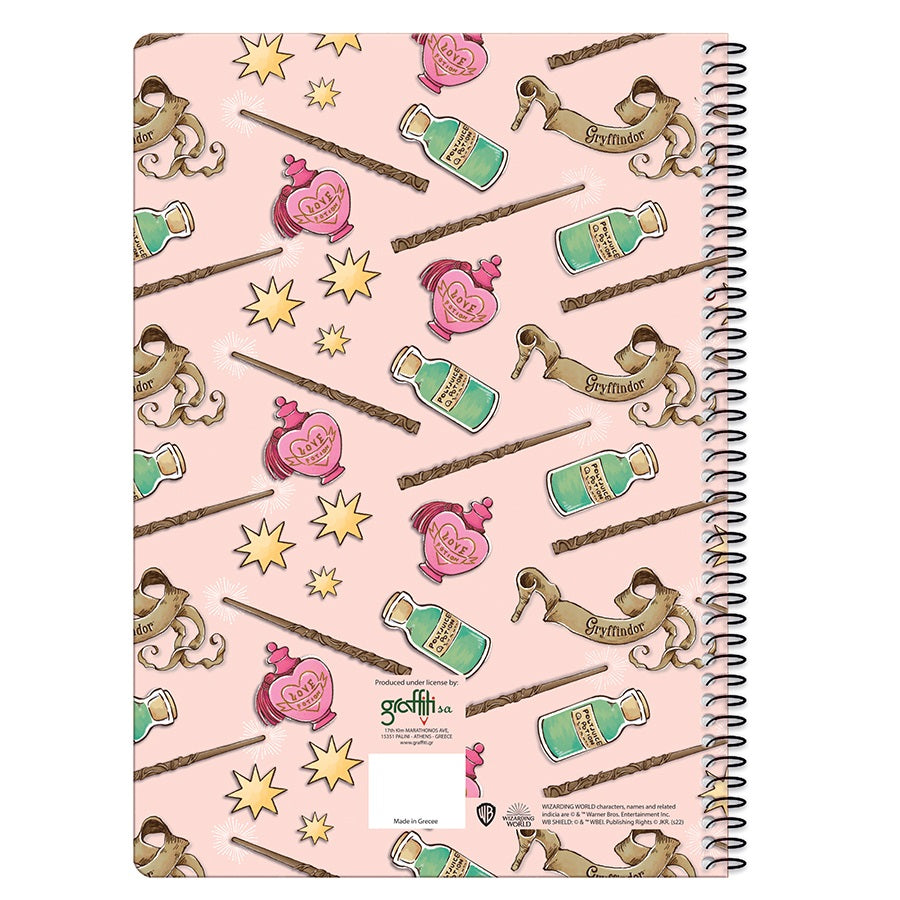 Тетрадка А4 Harry Potter Hermione спирала, 60 листа