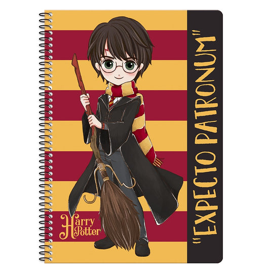 Тетрадка А4 Harry Potter Expecto Patronum спирала, 60 листа