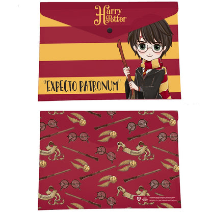 Папка плик с копче A4 Harry Potter Expecto Patronum